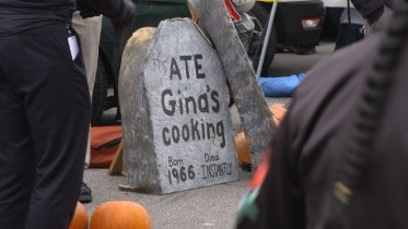 Halloween at Michigan Central Station